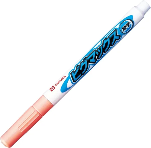 Vista 12 de Sakura Crepas Pigmax ZPK-S10P - Bolígrafo a base de agua, punta fina, naranja, 10 bolígrafos