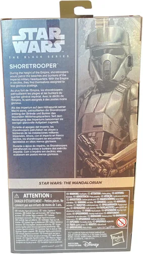 Vista 3 de Star Wars: The Mandalorian Black Series Shoretrooper - Figura de acción de 6 pulgadas