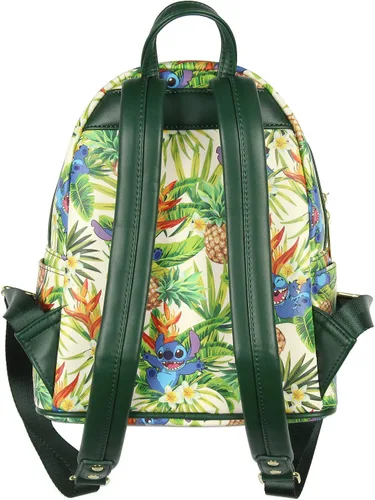 Vista 3 de Loungefly Disney Lilo & Stitch Hawaiian Pineapple - Mini mochila con estampado de piña, Multi, Mochila
