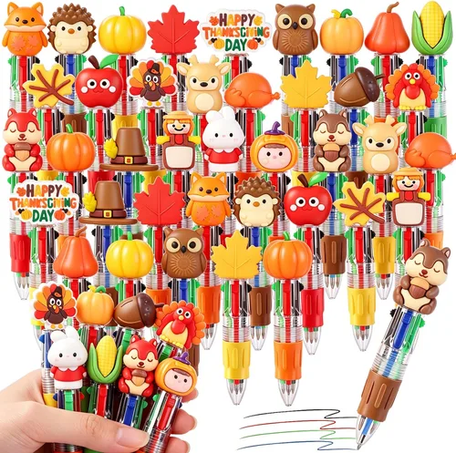 Vista 8 de 36 bolígrafos divertidos de ajolotl kawaii, mini bolígrafos de regalo