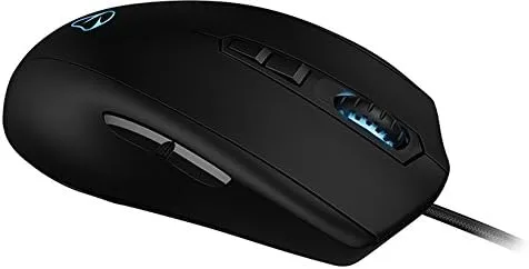 Vista 6 de Mionix mouse Ambidiestro Negro LED multicolor