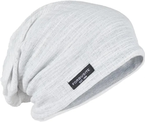 Vista 3 de FORBUSITE Gorro de punto delgado y holgado para hombre para el verano B018h Marrón