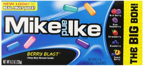 Vista 5 de Mike y Ike caramelos masticables