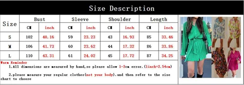 Vista 3 de Hurykte Vestidos de verano con cuello en V para mujer, con botones y lazo en la cintura, estilo casual, holgados, estampados, vestidos de verano