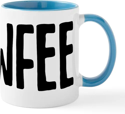 Vista 7 de CafePress Cawfee - Taza de café de cerámica (11.0 fl oz)