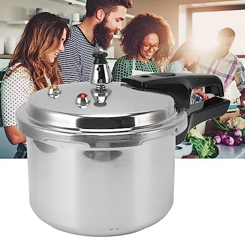 Vista 4 de Mini olla a presión de acero inoxidable, 3L Olla de presión de acero inoxidable Rendimiento de grado alimenticio para estufa de gas