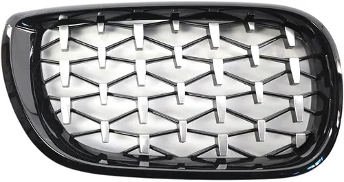 Vista 4 de Parrilla de riñón de parachoques delantero para BMW Serie 3 E46 4 puertas 2002-2005, 1 par
