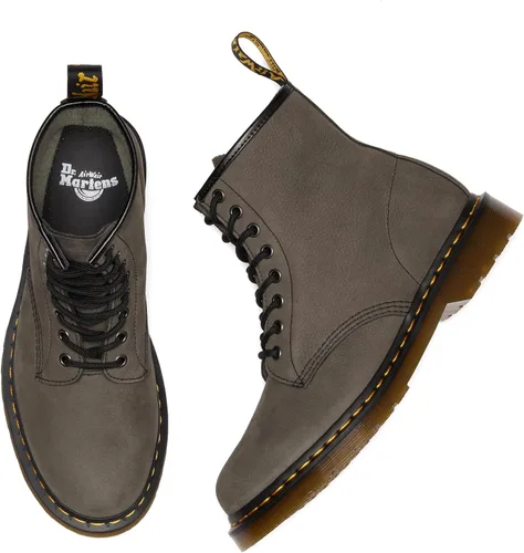 Vista 5 de Dr. Martens Botas de combate unisex para adultos 1460 Milled Nubeck Wp