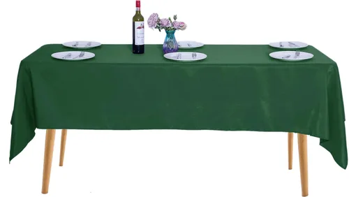 Vista 89 de Ascoza Paquete de 2 manteles cuadrados negros de tela de poliéster de 52 x 52 pulgadas para bodas, banquetes, restaurantes y fiestas