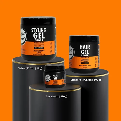 Vista 8 de Rolda Power Styling Gel Control de pérdida de cabello 17.6oz