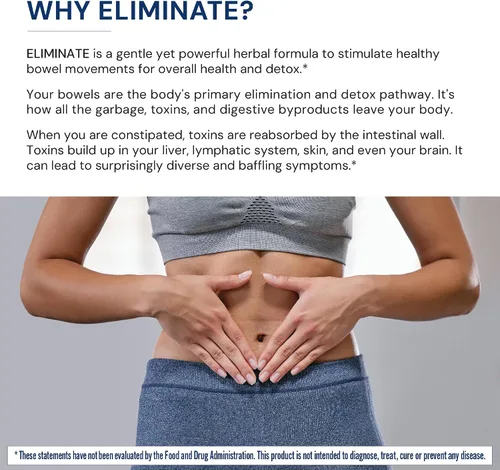 Vista 4 de BodyHealth Limpieza intestinal: elimina, desintoxicante limpiador de colon, píldoras laxantes suaves y alivio del estreñimiento para adultos