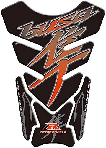 Vista 5 de Motocicleta 3D Pegatina Emblema Protección Tanque Pad Para Suzuki Hayabusa GSX1300R