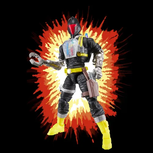 Vista 3 de G.I. Joe Classified Series Retro Cardback B.A.T. (Battle Android Trooper), figura de acción coleccionable de 6 pulgadas con 11 accesorios