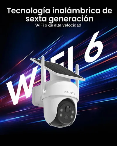 Vista 7 de ARCCTV Cámaras de seguridad al aire libre inalámbricas de 4MP alimentadas