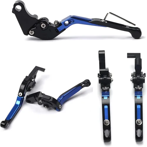 Vista 7 de DOUKI Motorcycle Brake Clutch Levers Adjustable Extendable Foldable for Honda MT03 MT-03 2005 2006 CNC Aluminum Accessories Lever (Color : 1)