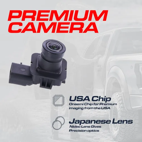 Vista 4 de Master Tailgaters Repuesto para Ford Transit Passenger/Cargo Van (2018-2019) Cámara de respaldo OE Parte # JK4Z-19G490-J, JK4Z-19G490-B