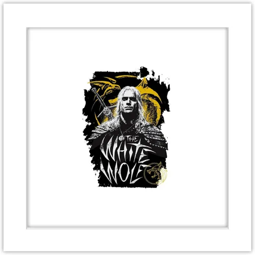 Vista 10 de Trends International Gallery Pops The Witcher Temporada 3 – Geralt of Rivia Slayer - Arte de pared gráfico de metal, versión enmarcada en negro, 12