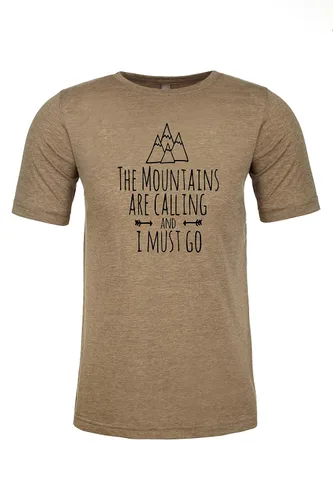 Vista 26 de I'd Hike That, Graphic Men's Tee, Funny T Shirt, Shirts with Sayings, Stonewash Blue or Sage (XL, Stonewash Blue)