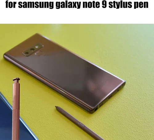 Vista 2 de Galaxy Note 9 Stylus Pen WithBluetooth Reemplazo para Samsung Galaxy Note 9 Note9 N960 SM-N960F SM-N960 Note 9 5G S Pen (marrón)