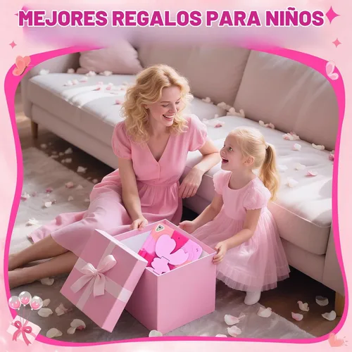 Vista 7 de VOFUOE Funda para iPad 6ª/5ª generación para niños para iPad 9.7 caso 2018 colorido rosado