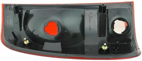 Vista 5 de Luz trasera trasera transparente carcasa negra para Ford F150 1997