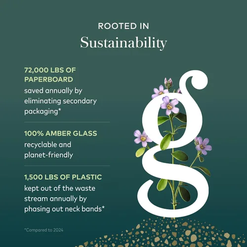 Vista 9 de Gaia Herbs Bacopa, 60 cápsulas veganas, 60 porciones