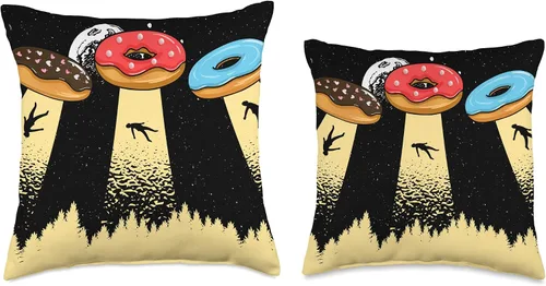 Vista 3 de Sprinkles - Cojín de donas con relleno de gelatina, 15.7 x 15.7 in, multicolor
