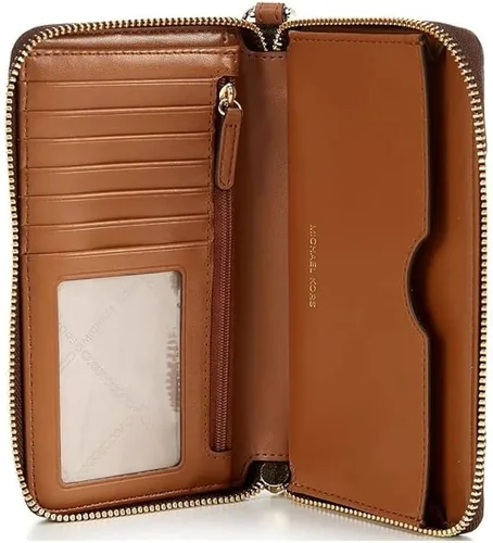 Vista 2 de Michael Kors Jet Set - Funda plana grande para teléfono multifunción