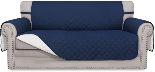 Vista 79 de Easy-Going - Funda reversible para sofá, resistente al agua, con varillas de espuma y correas elásticas, protector de muebles para mascotas y perros