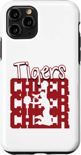 Vista 28 de Tigers Cheer Back to School Cheerleading Spirit M Case for iPhone 17