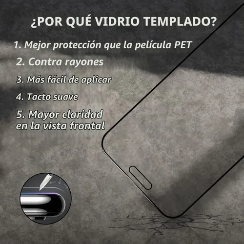 Vista 8 de EGKimBa Protector de pantalla de privacidad Compatible con iPhone 14 Pro Max, iPhone 16 Plus, 15 Plus, 6.7 pulgadas Vidrio templado electroplateado