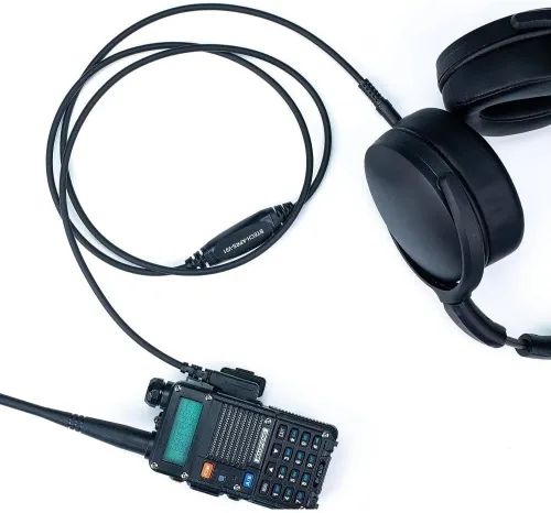 Vista 7 de BTECH APRS-K1 - Cable de interfaz de audio universal multifunción - Soporta APRSpro, APRSDroid - Compatible con Android e iOS - Admite BaoFeng, TYT