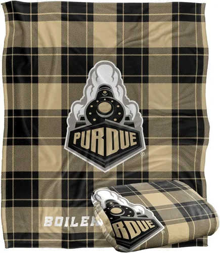 Vista 183 de LOGOVISION St John's University Campus Plaid Spirit Silky Touch Manta súper suave 36 x 58 pulgadas