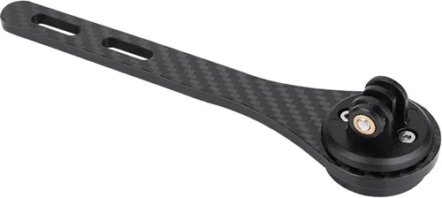 Vista 6 de Dilwe Soporte para computadora de bicicleta, Multifuncional de fibra de carbono Montaje de bicicleta Soporte de manillar integrado para y serie