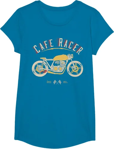 Vista 43 de Camiseta Cafe Racer - Old School - Camiseta de motocicleta vintage Negro