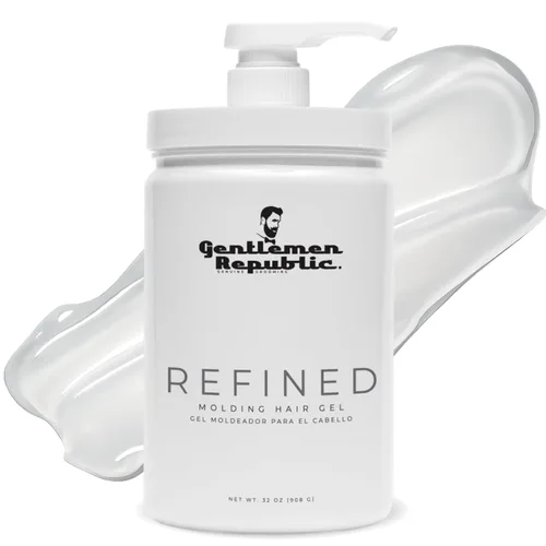 Vista 13 de Gentlemen Republic - Gel para el cabello refinado de 8 onzas, brillo y sujeción las 24 horas