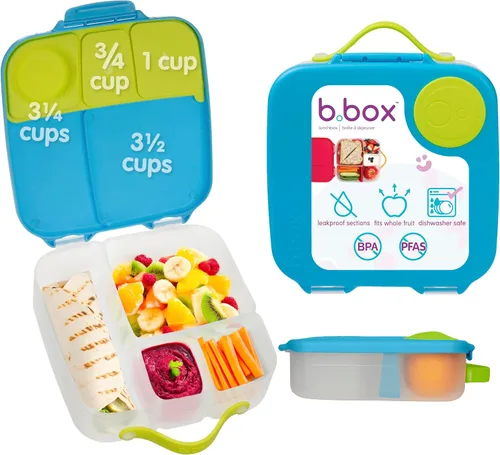 Vista 19 de Bbox - Lonchera Bento Jumbo Batman Lonchera para niños y adultos, 4 compartimentos, a prueba de fugas, apta para lavavajillas, sin BPA, sin PFAS