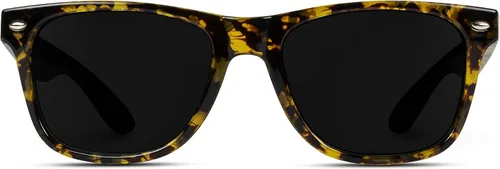 Vista 2 de Wearme Prolente polarizada anteojos de sol con borde de cuerno negro