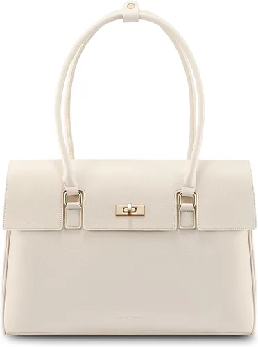 Vista 8 de LOVEVOOK Bolso de Mensajero para Computador Portátil para Mujeres, Bolso de Hombro Cruzado para Computador y Negocios, Profesional, Bolso de Mano