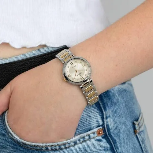 Vista 3 de Festina - Reloj de cuarzo para mujer con correa de acero inoxidable color plateado 18 modelo F16937B