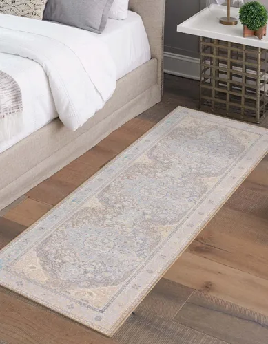 Vista 13 de Unique Loom Timeless Collection - Alfombra de área (2 pies x 3 pies 1 pulgada, ovalada, crema/marfil)
