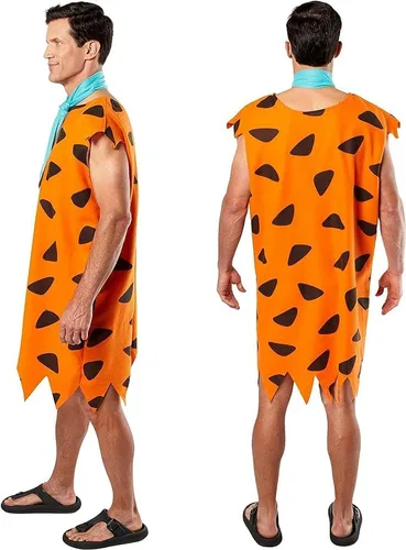 Vista 3 de Rubies Fred Flintstone (The Flintstonestm) - XL NaranjaNegroAzul