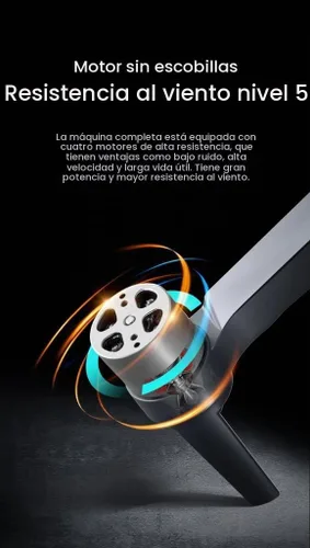 Vista 7 de Wingshot i8 Max 4K Drone con cámara 4K, drones para adultos, evitar obstáculos, WiFi FPV RC Quadcopter con control de gestos, mini drones plegables
