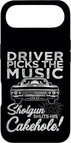 Vista 27 de Supernatural Driver Picks - Carcasa con música para iPhone 17