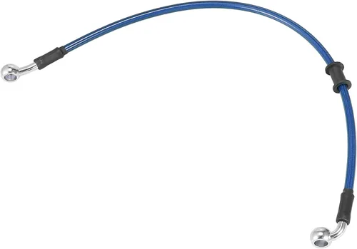 Vista 42 de Motoforti Universal 40 cm 15.75" Manguera de Aceite para Freno y Embrague de Motocicleta, Tubo de Línea Hidráulica Reforzada, Acero Inoxidable Negro