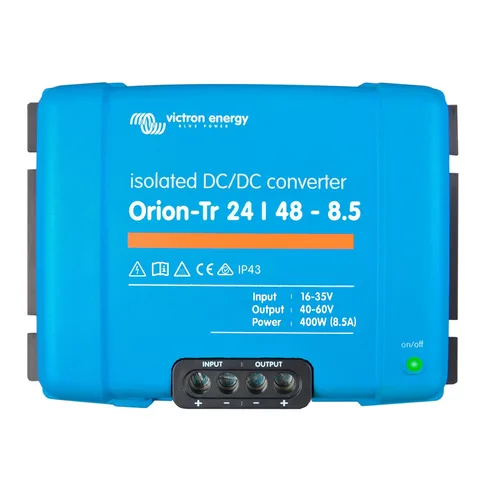Vista 15 de Victron Energy Orion-Tr Convertidor de CC a CC - 12/12 voltios 9 amperios 110 vatios - Protección IP43 - para sistemas de batería dual - Aislado