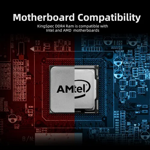 Vista 5 de KingSpec 16 GB DDR4 RAM 3200 MHz para computadora de escritorio - Plug-and-Play, uso en casa y oficina, versión estándar, memoria de computadora