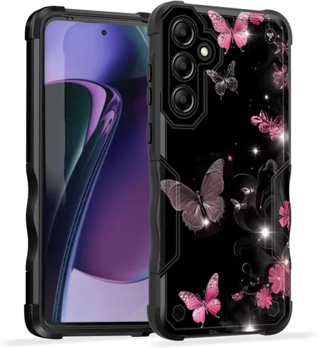 Vista 629 de Funda para Galaxy A14 5G, [Doble Capa][Protección contra Caídas de Grado Militar de 10 Pies] [Antideslizante] Funda Resistente a Prueba de Golpes