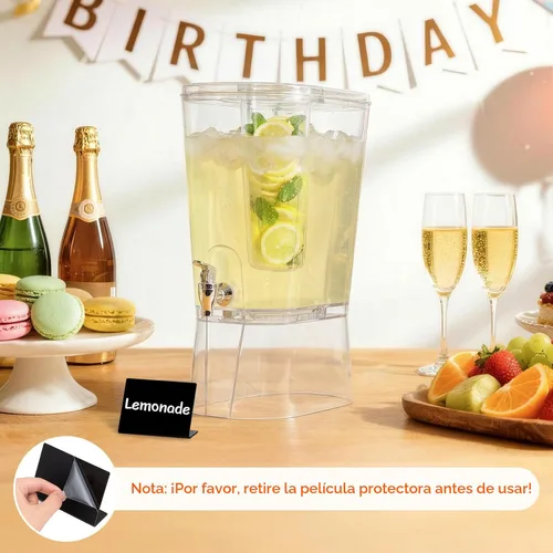 Vista 15 de Lifewit Dispensador de bebidas de 2 galones con espita a prueba de fugas e
