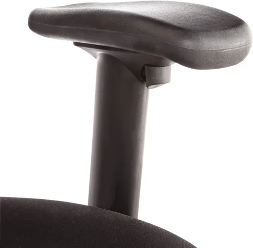 Vista 6 de Alera Elusion Series Silla multifunción de malla con respaldo medio, color negro